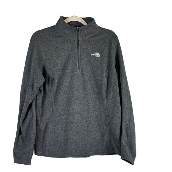 The North Face Women’s Gray Long Sleeve Pullover, Size L, EUC - Picture 1 of 8